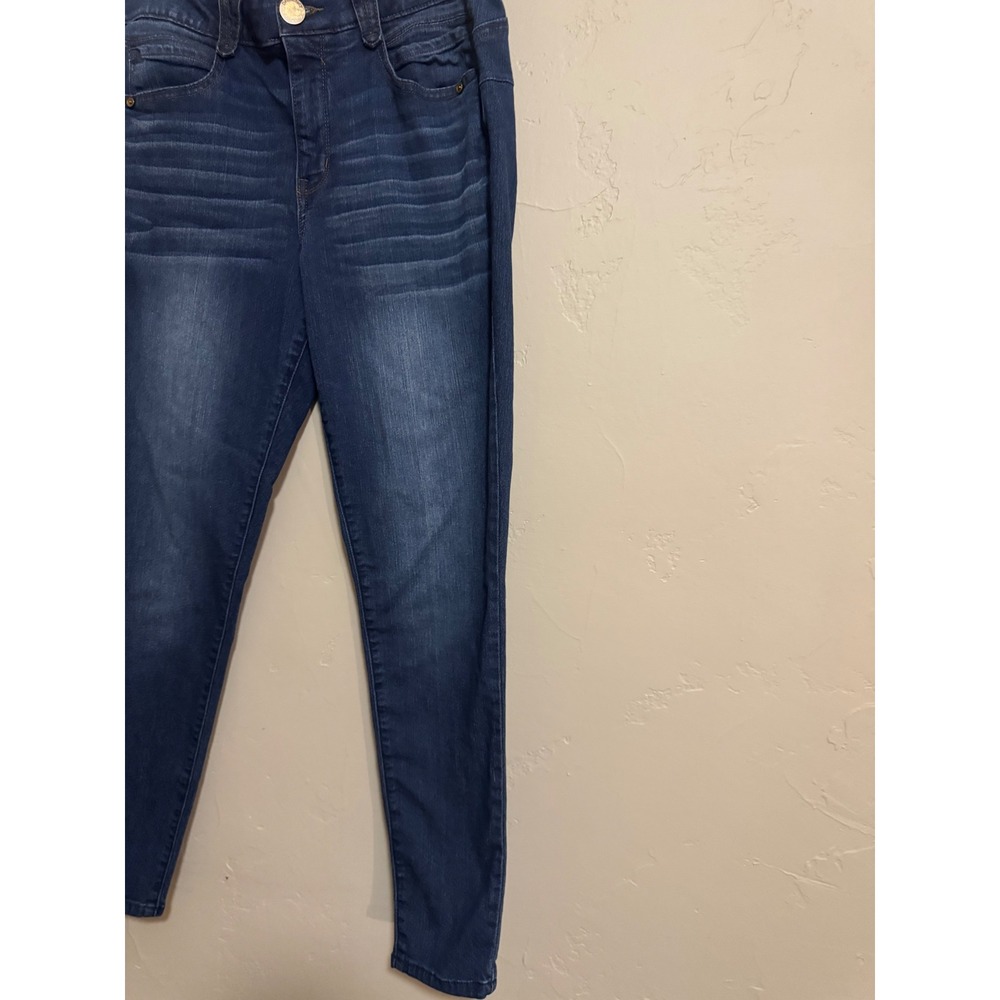 Democracy Womens Jeans 14 Blue Skinny Stretch Ab Solution - Picture 3 of 10